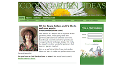 Desktop Screenshot of coolgardenideas.com